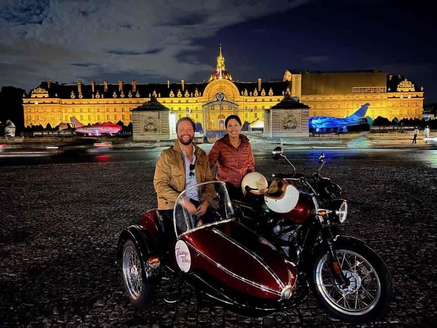 Paris by Night Sidecar Tour - What to Expect During the Tour