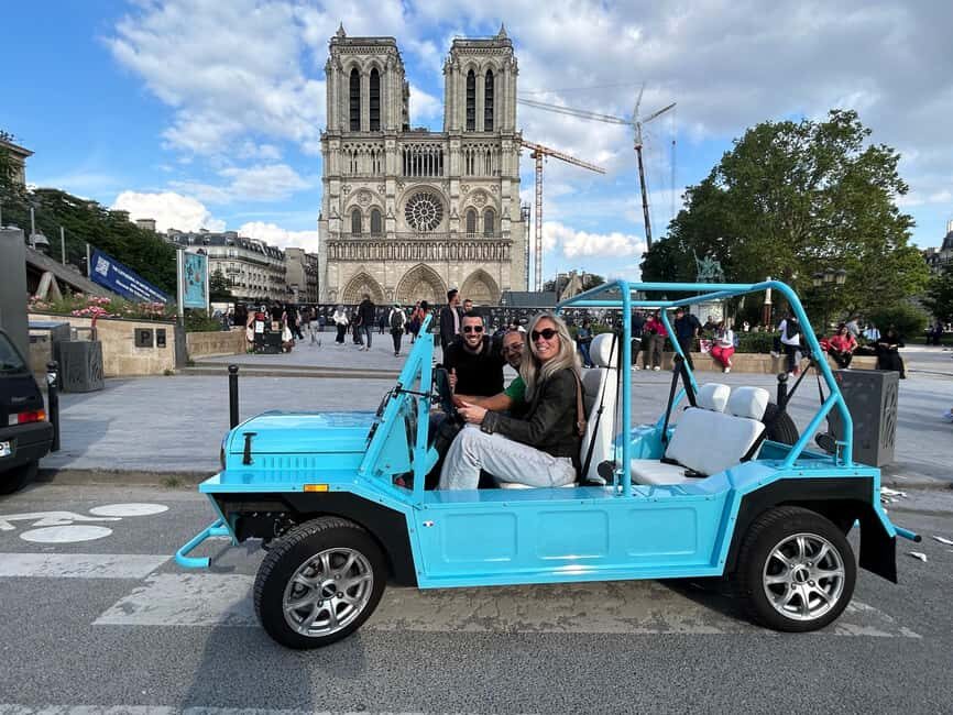 Paris Golden Triangle:1-hour Private Tour in Golf Cart - The Itinerary in Detail