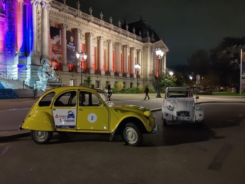 Paris: Private Christmas Lights Tour by Citroën 2CV - The Itinerary: What Can You Expect?