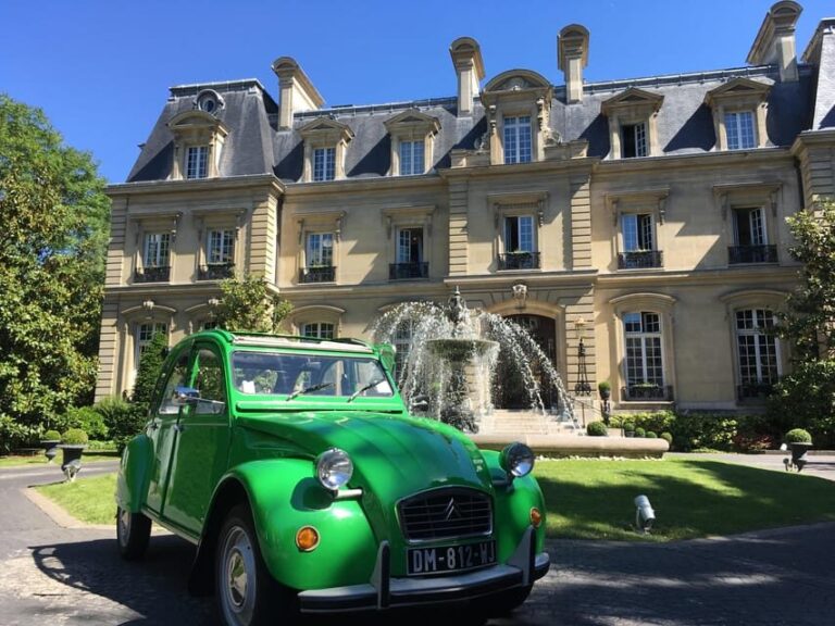Paris Private Guided Tour in a 2CV classic French car - Price and Value