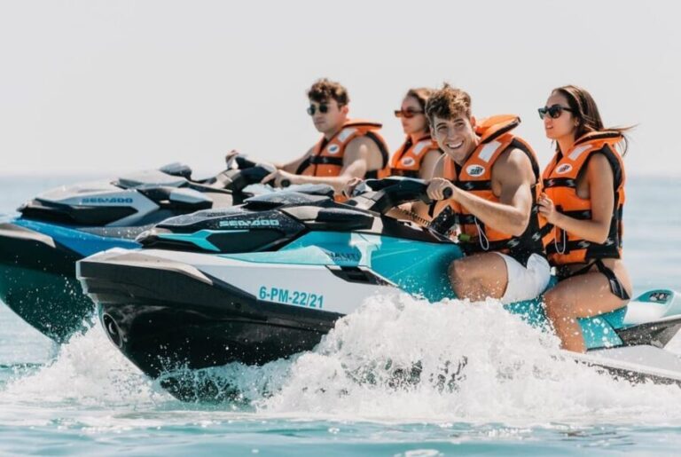 Peguera: Racing Car Drive and Jet Ski Combo Tour - The Racing Car Experience