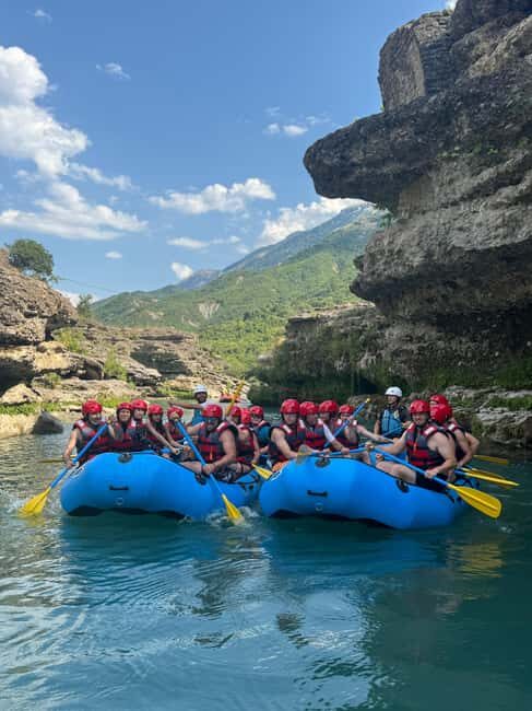 Permet: Rafting Tour with Cliff Jumping and Thermal Baths - An In-Depth Look at the Vjosa Rafting Experience