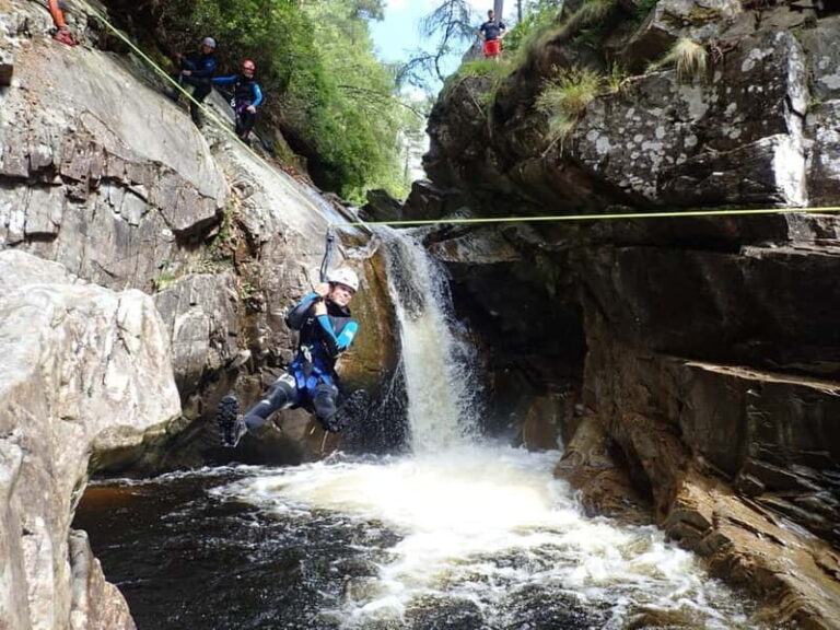 Perthshire: Discover Bruar Canyoning Experience - The Practicalities: Booking, Meeting, and Duration