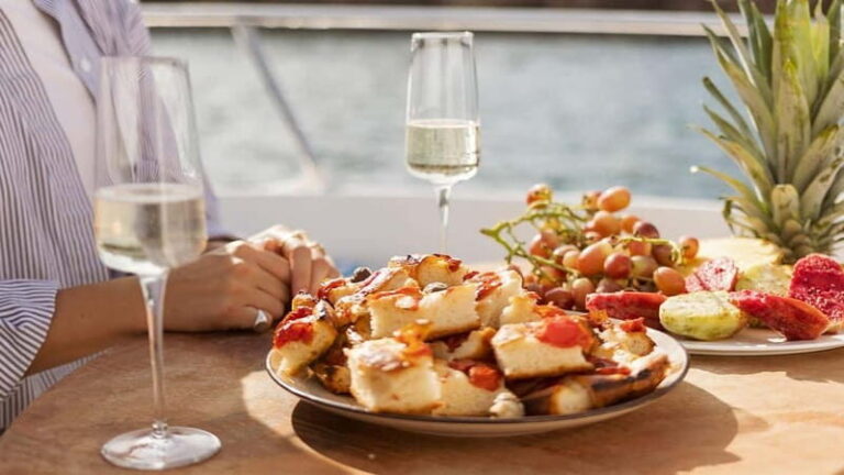 Polignano a Mare by Boat: Sea Caves & Apulian Aperitif - Enjoying a Swim and the Apulian Aperitif