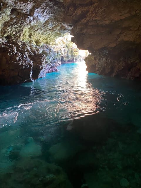 Polignano a Mare: Tour of Barca Tra Grotte with Aperitivo - The Stops and What Makes Them Special