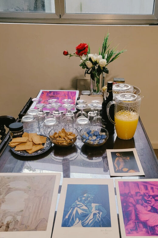 Porto: Acrylic Painting Workshop for Groups - Antero Quental - The Value and Experience