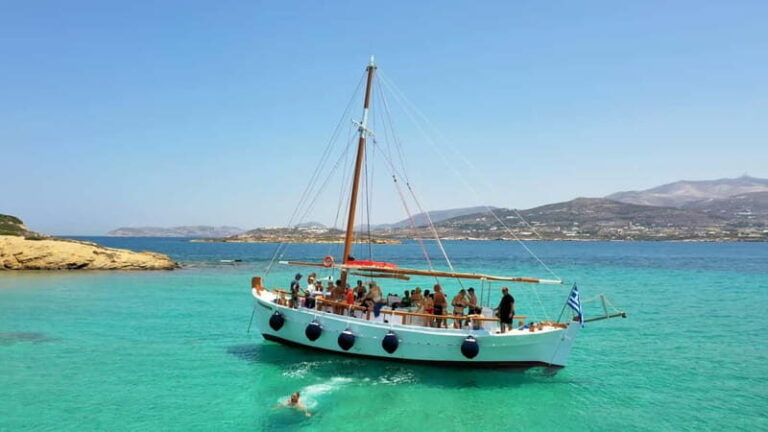 Pounta: Paros & Antiparos Cruise, Swimming & Seafood Lunch - A Closer Look at What to Expect