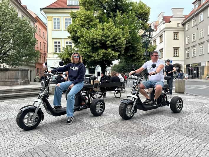 Prague: 2 hours FUN TRIKE tour in Prague with guide - Detailed Breakdown of the Tour Stops