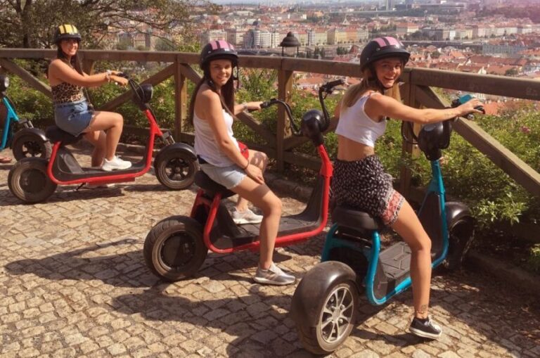 Prague: E-Bike/E-Scooter Viewpoint Tour - The Sum Up