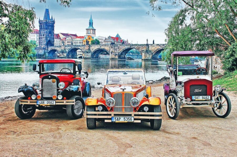 Prague: Fairytale Karlstejn Castle in Retro-Style Car - Frequently Asked Questions