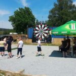 Prague : Giant Foot Darts and Giant Beer Pong Game - The Itinerary Breakdown