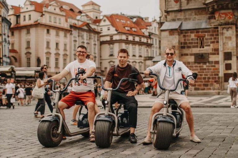 Prague: Guided Fat Tire e-Scooter Tour - The Ride and Equipment
