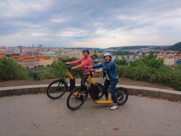 Prague Ultimate e-Scooter City Tour - Detailed Breakdown of the Itinerary