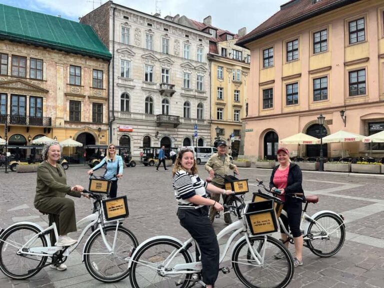Private Bike Tour from 4 pax, Old Town, Univ, Castle, Jewish - The Sum Up