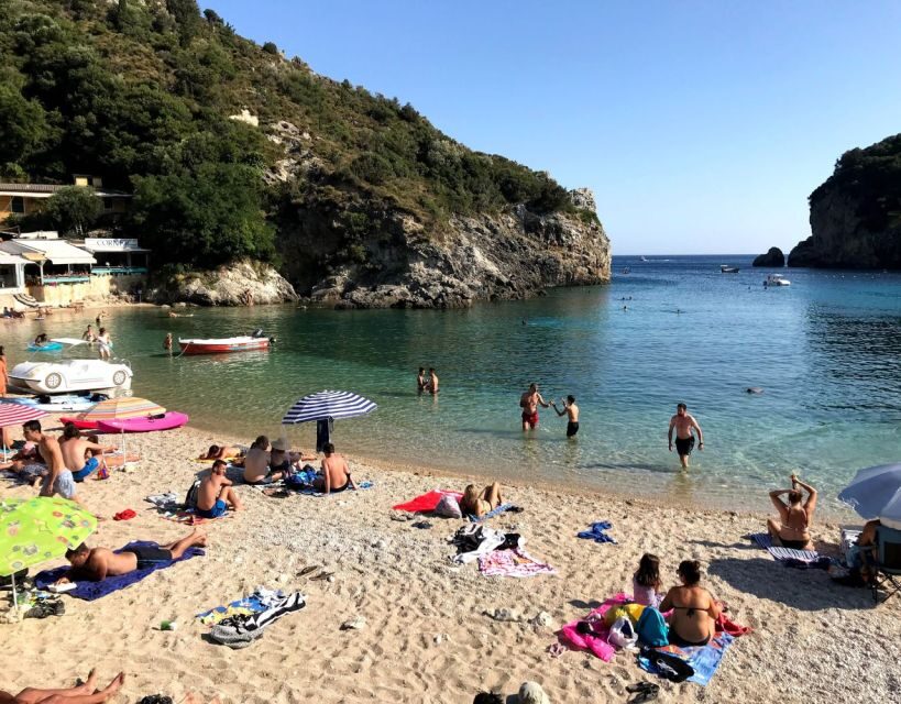 Private Corfu Beaches Tour: Paleokastritsa & Glyfada - Glyfada Beach: Sun, Sand, and Watersports