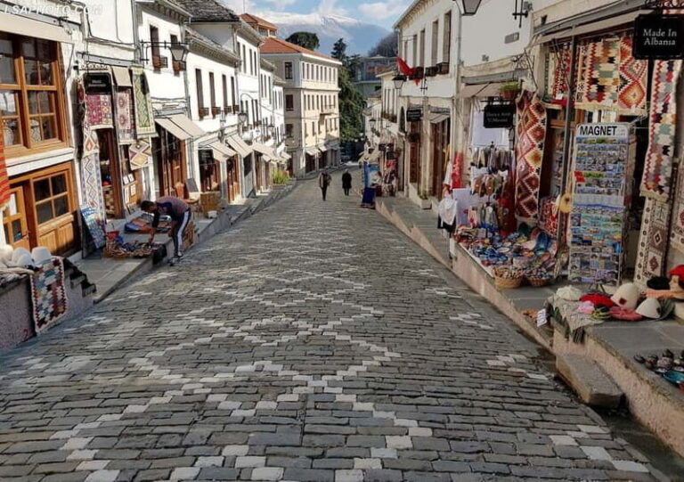 Private Day Tour of Saranda Gjirokaster,Butrint from Tirana - Exploring Gjirokastra Bazaar and Argjiro Castle