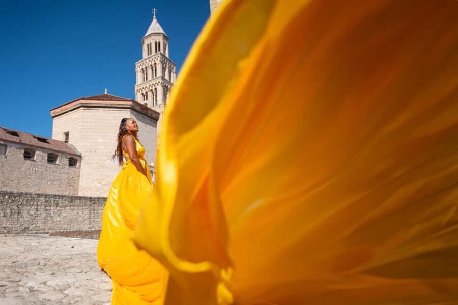 Private Flying Dress Photo Session in Split, Croatia - Who Would Love This Experience?