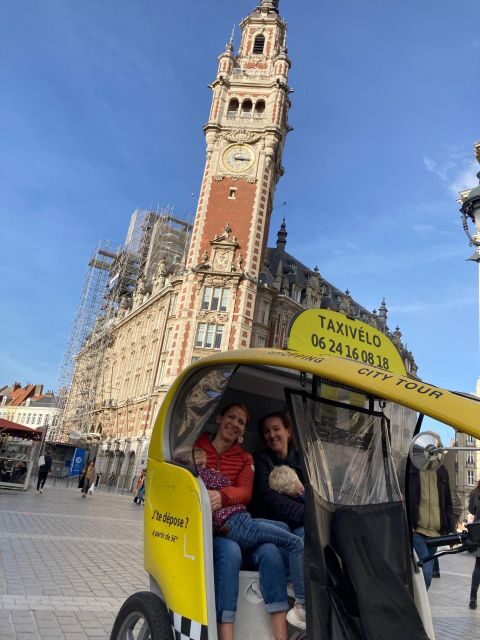Private guided tour by electric bike taxi - The Itinerary: A Taste of Lille in 60 Minutes