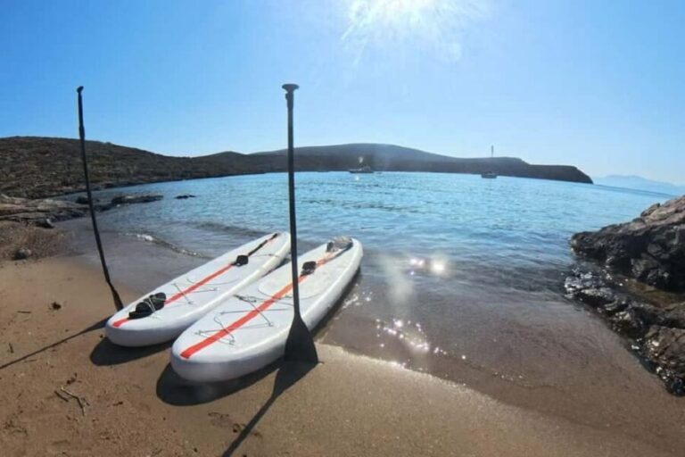 Private Sailing Trip from Heraklion to Dia with meal & SUP - Exploring Dia: A Serene Haven