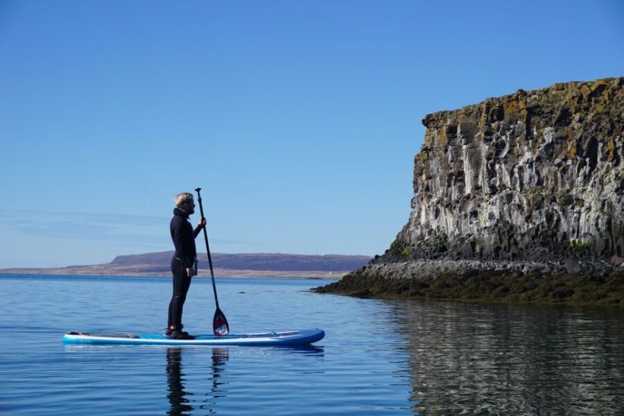 Private Stand Up Paddle Into The Forgotten Fjord - The Value of This Icelandic Journey
