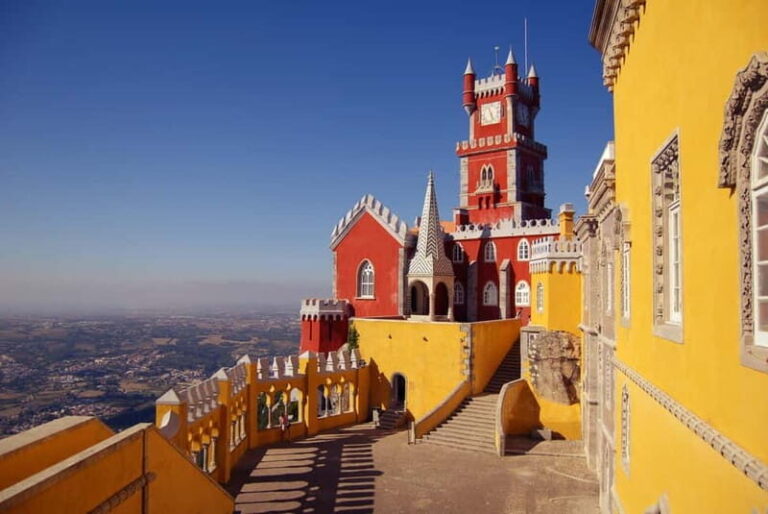 Private Tour Lisbon:Pena Palace, Sintra+Obidos/Nazare/Fatima - Discovering Pena Palace and Sintra