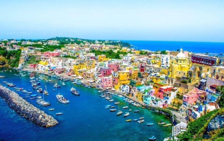 Procida round trip including tour of the island by sea from Ischia - The Sum Up