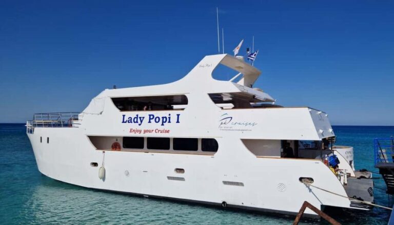 Protaras: LADY POPI Sea Cruise: Turtles, Caves & Water Slide - Who Will Love This Tour?