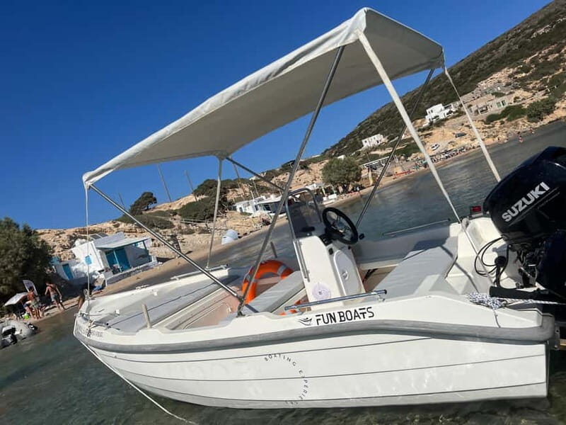 Provatas : Boat rental to Kleftiko - The Experience and Real Insights