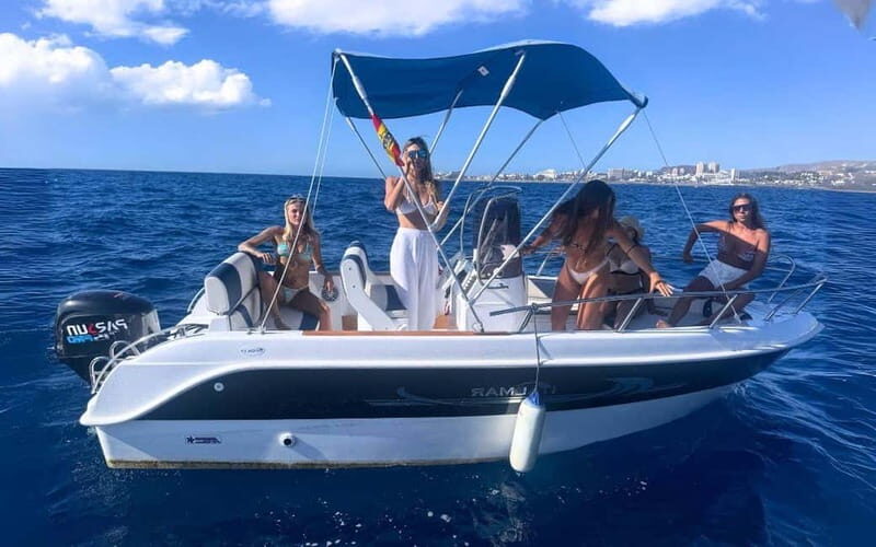 Puerto Colon: License-Free Self-Drive Boat in Tenerife - What to Keep in Mind
