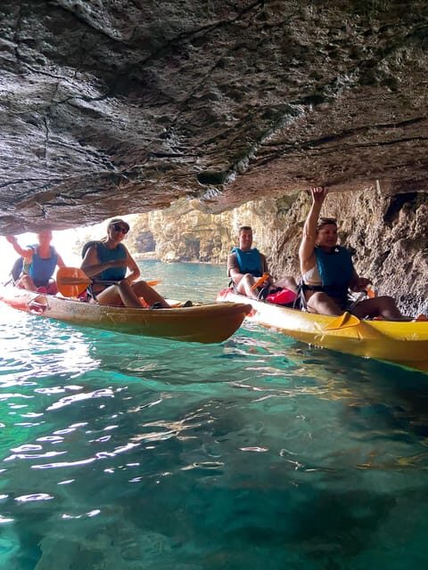Pula: 3-hrs Kayak, Cliffs & Snorkeling Small Group Adventure - A Step-by-Step Breakdown of the Experience