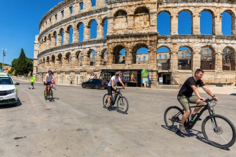 Pula E-Bike Tour: From Verudela to Pula City Center - Exploring Pula on Two Wheels: What to Expect