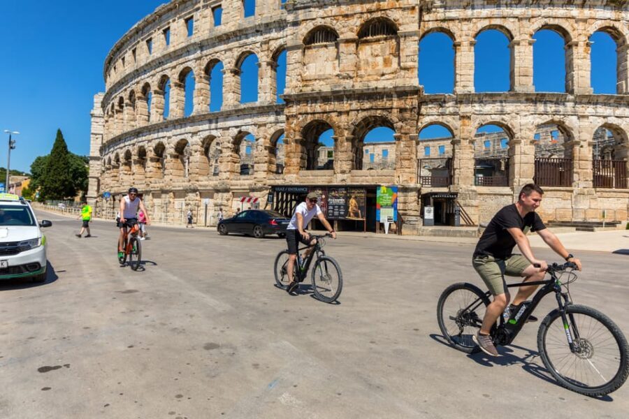 Pula E-Bike Tour: From Verudela to Pula City Center - Exploring Pula on Two Wheels: What to Expect
