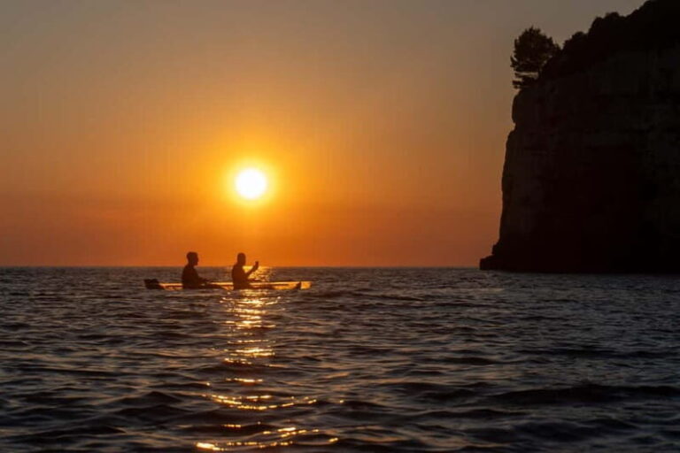 Pula:Sunset Tour By Clear Kayak,Cave,Swim & Cliff Jumping - What You Can Expect from the Tour