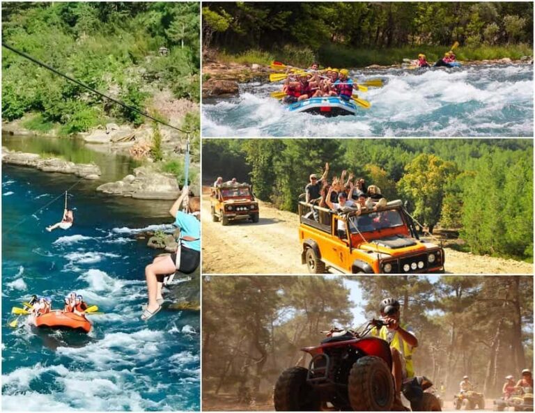 Rafting Adventure w/Optional Extreme Activities From Antalya - The Scenic and Cultural Highlights