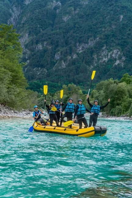 Rafting tour in Bovec/ Kobarid with PHOTOES - A Step-by-Step Look at the Itinerary