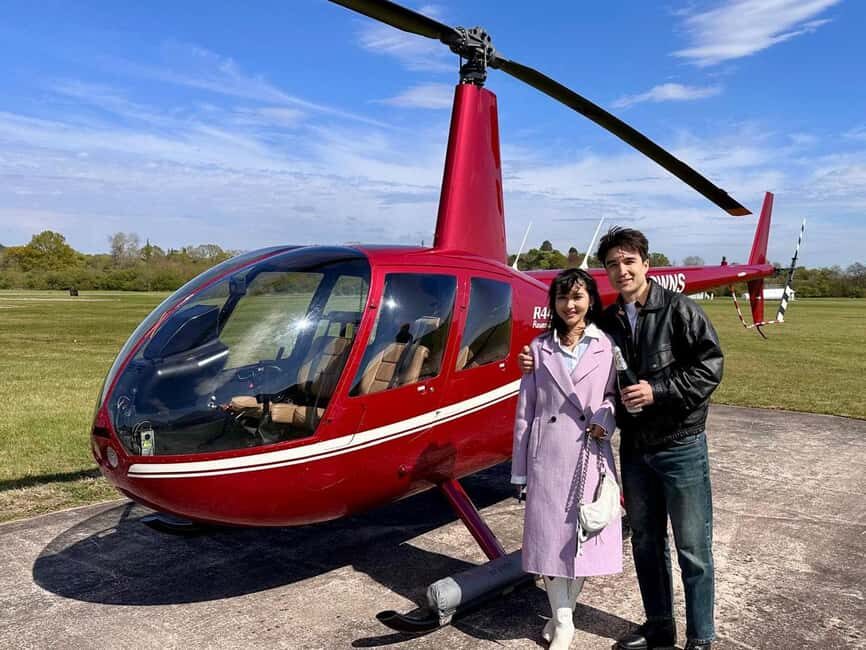 Redhill: 1-Hr Thames & Medway Estuary Helicopter Tour for 3 - The Experience: What It Feels Like to Fly Here