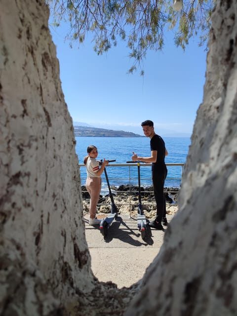 Rethymno: e-Scooter tour on the old and new town - A Deep Dive into the Tour Itinerary