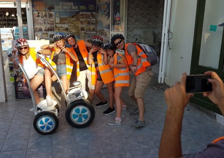 Rethymno: Old Town Segway Tour - The Itinerary in Detail