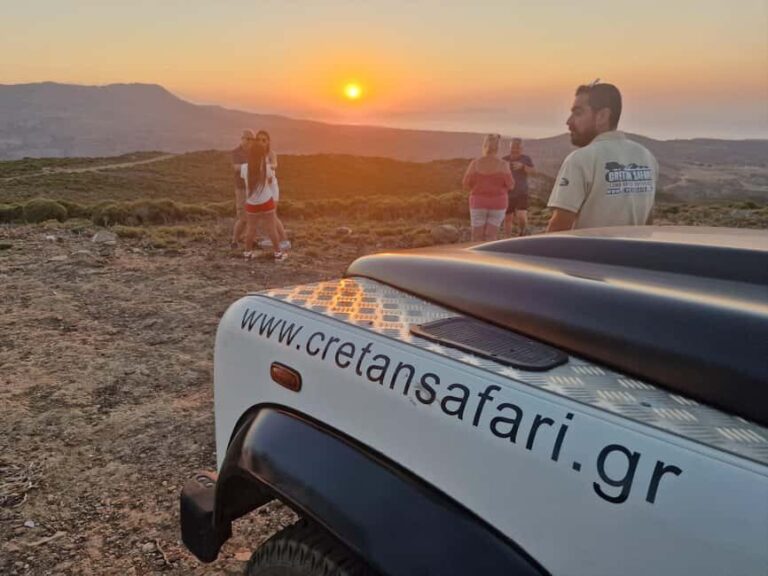 Rethymno Sunset Land Rover Safari with Dinner & Wine - Why This Tour Could Be a Perfect Choice