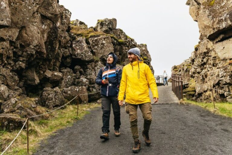 Reykjavik: Golden Circle, Crater & Blue Lagoon Minibus Tour - Transportation, Duration, and Practical Tips