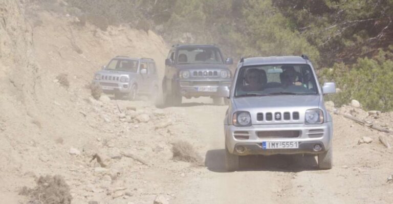 Rhodes: 4x4 Self-Drive Jeep Tour with Pickup in the North - What’s Included & What to Keep in Mind