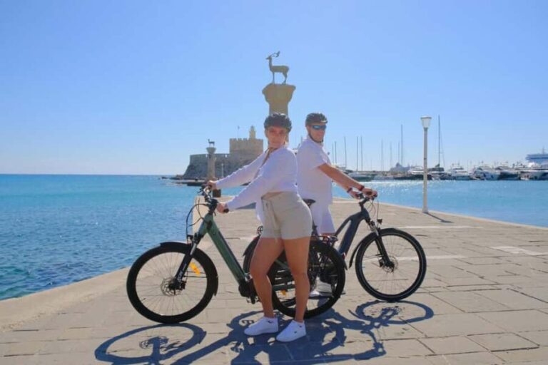 Rhodes: eBike Highlights Tour w/ Personal Photographer - The Itinerary and Sights