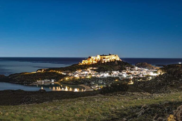 Rhodes: Lindos by night - Bus tour with free time to explore - What to Expect on the Tour