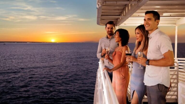 Rhodes: Sunset Cruise with Live Music, Wine & Greek Buffet - The Sum Up