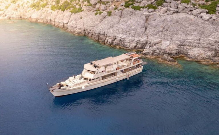 Rhodes: Swim & Relax Cruise with Buffet & Unlimited Drinks - Itinerary Breakdown and What You’ll Experience