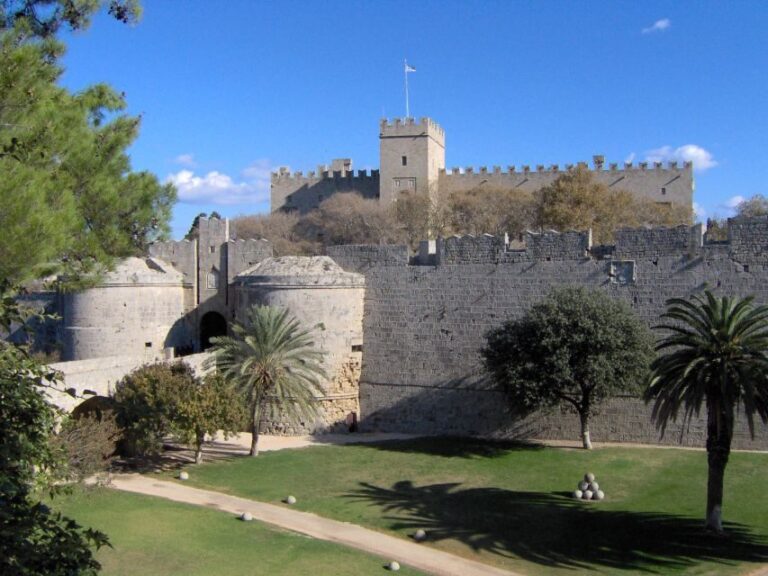 Rhodes Town: Private Walking Tour with a Licensed Guide - Practical Details and Logistics