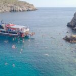 Rhodes Town: Scenic Cruise to Lindos with Swim Stops - The Itinerary in Detail