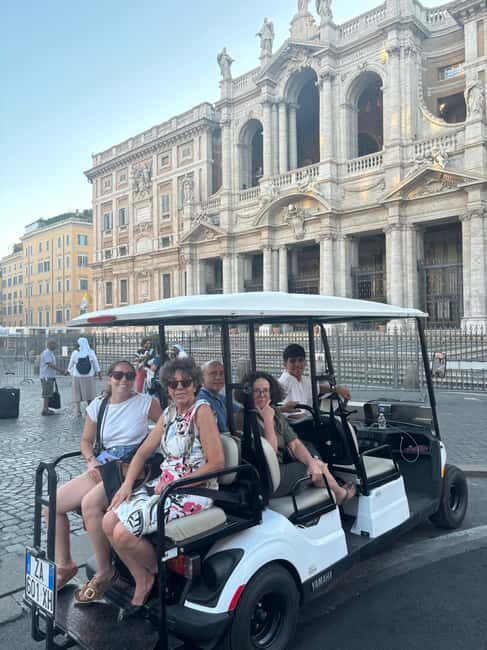 Rome: 3-Hour Private Golf Cart Tour with Artisanal Gelato Included - The Sum Up