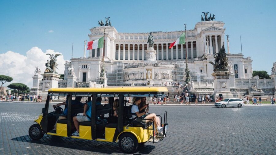 Rome: City Highlights Golf Cart Tour with Local Guide - What Makes This Tour Stand Out?
