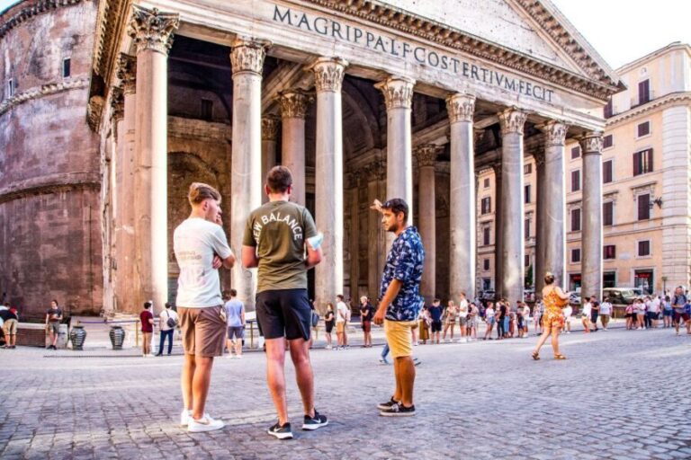 Rome: Discover the Eternal City Center Walking Tour - How the Tour Works in Practice